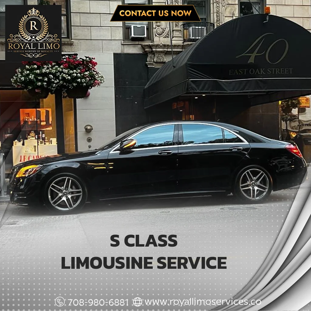 Mercedes S Class Limousine Rental in Chicago and Suburbs