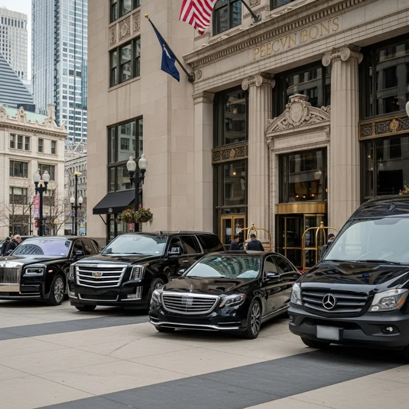 chicago limo company with luxury vehicles