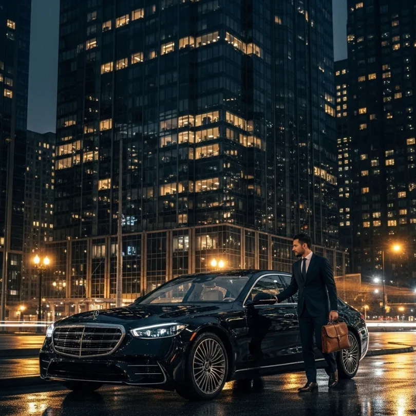 chicago's top-rated luxury limo service with s class