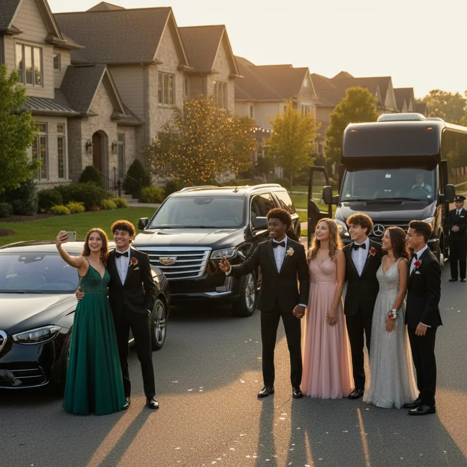 Prom Limousine Rentals with Luxury sedans, SUVs, and Sprinters in Chicagoland