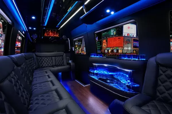 Party Bus - Large Capacity with Premium Amenities