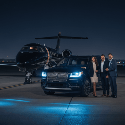 Luxury Black Car Service