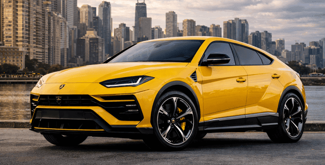 Lamborghini Urus Chauffeur Service in Chicago