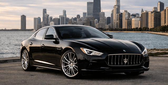 Maserati Luxury Chauffeur Service in Chicago