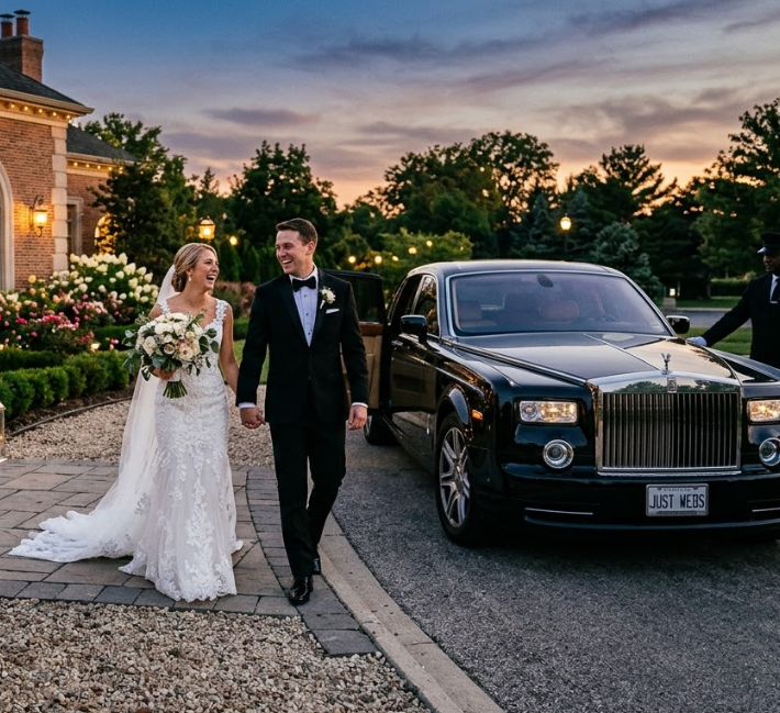 Rolls Royce for Wedding Palatine Rolls Royce for Wedding Palatine