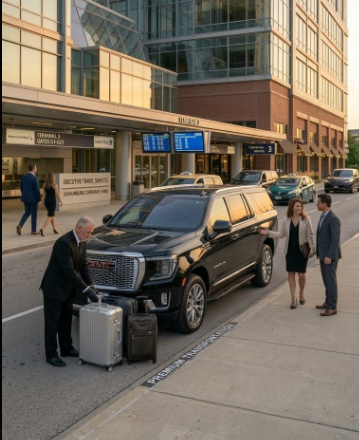 Schaumburg to Airport black car
