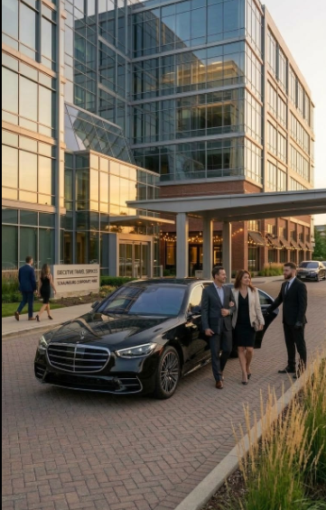 executive black car in schaumburg