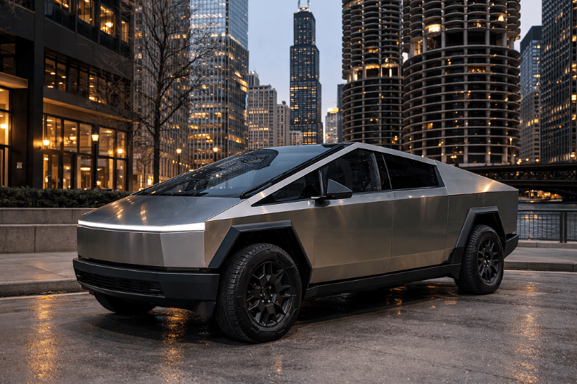 tesla cybertruck limo rental (1)