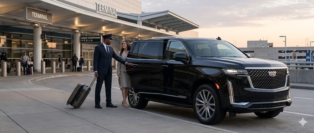 Luxury airport chauffeur transportation service in Chicago