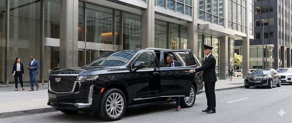 Executive chauffeur transportation service in Chicago
