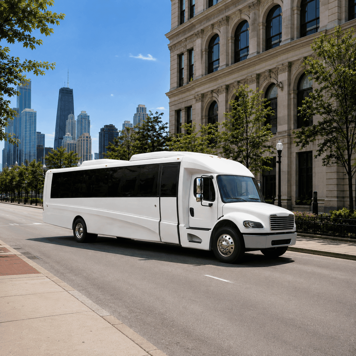chicago mini buses Chicago Mini Coach Bus Rental