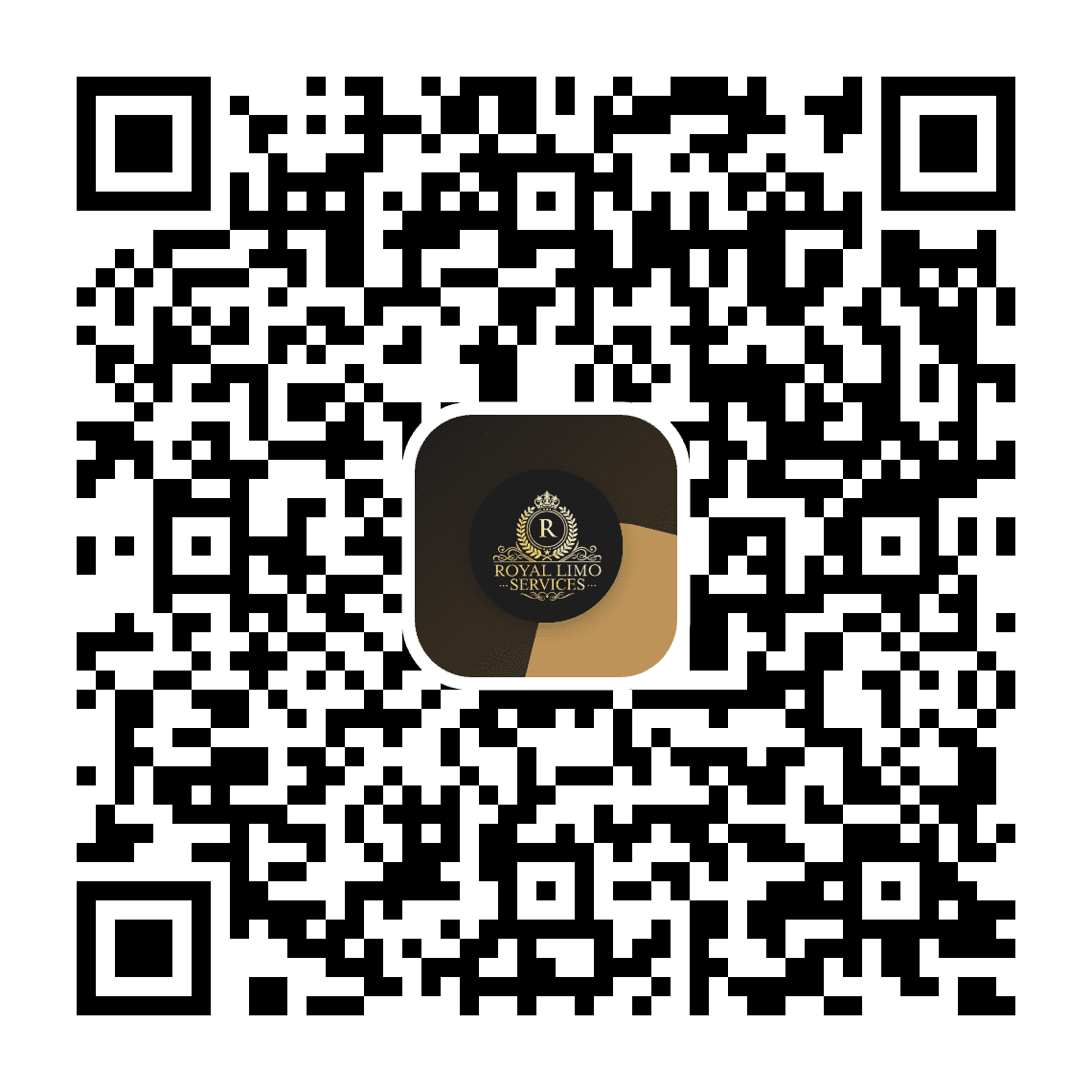 Scan this QR code to download the Royal Limo Services app on Google Play
